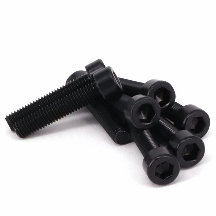 Black carbon steel inner hexagon socket flat head bolt